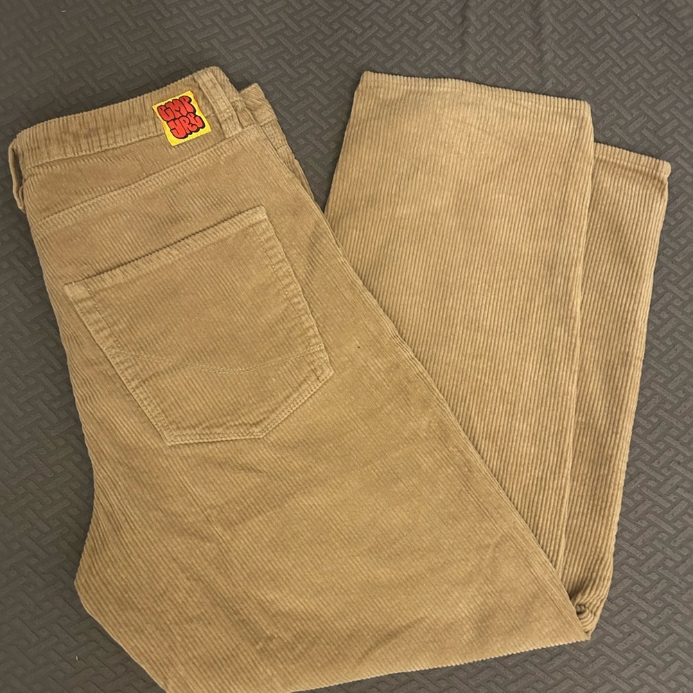 Classic Men's Corduroy Pants in Tan